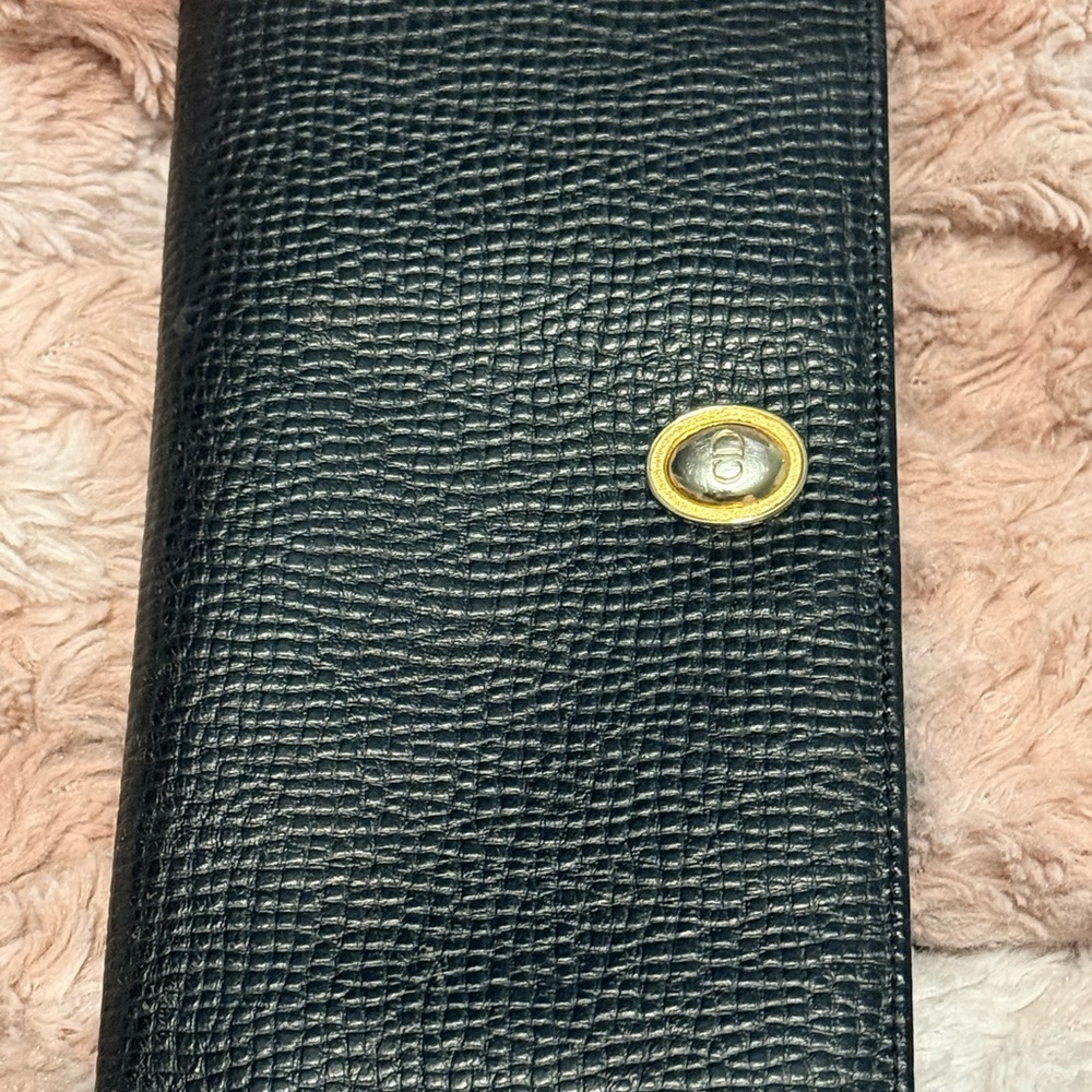 DiorTextured Checkbook Wallet - Picture 4 of 15